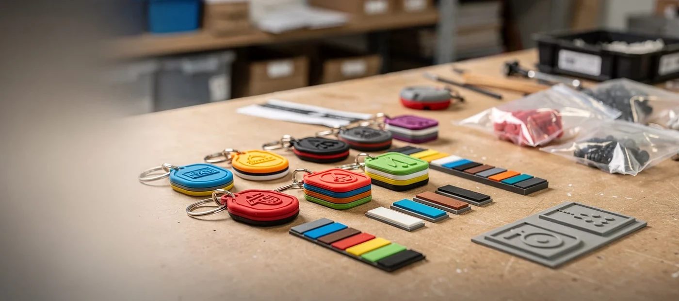 Custom Rubber Keychains