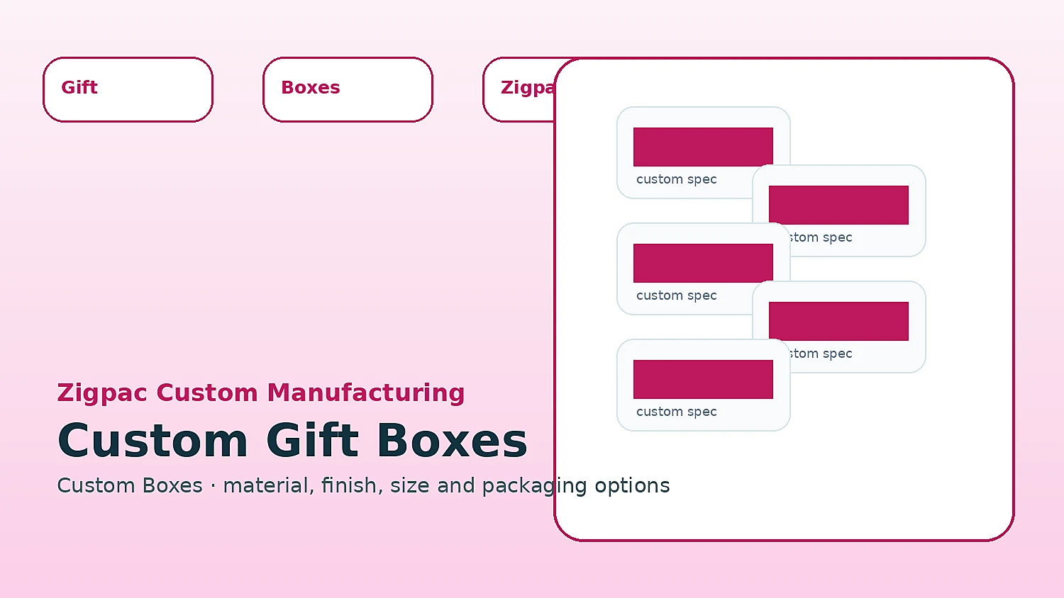 Custom Gift Boxes