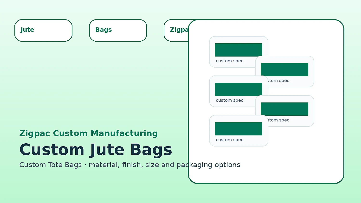 Custom Jute Bags