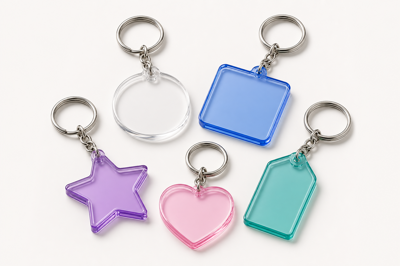 オリジナルプラスチックキーホルダーのサンプル画像