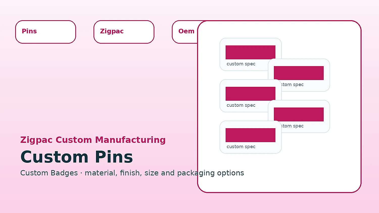 Custom Pins